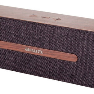 Parlante Bluetooth Portatil De Madera Aiwa Awp-70bt Vc